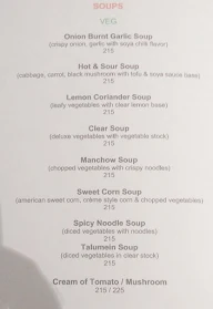 Chonas menu 4