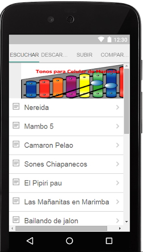 Tonos para Celular de Marimba