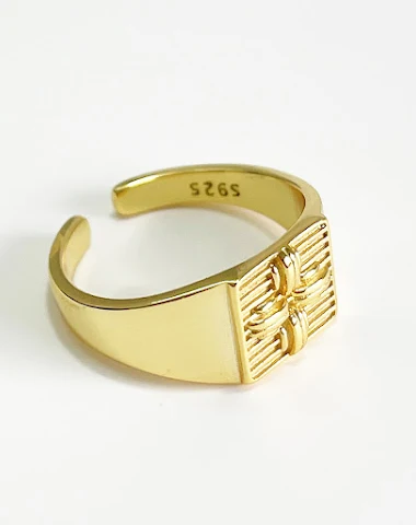 Damen Ring aus Sterling Silber mit - 3