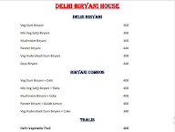 Delhi Biryani House menu 1