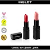 Bộ Trang Điểm Môi 2 Son Thỏi Satin Lipstick Inglot