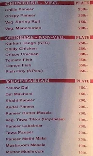 Bablu Kabab Shop menu 1