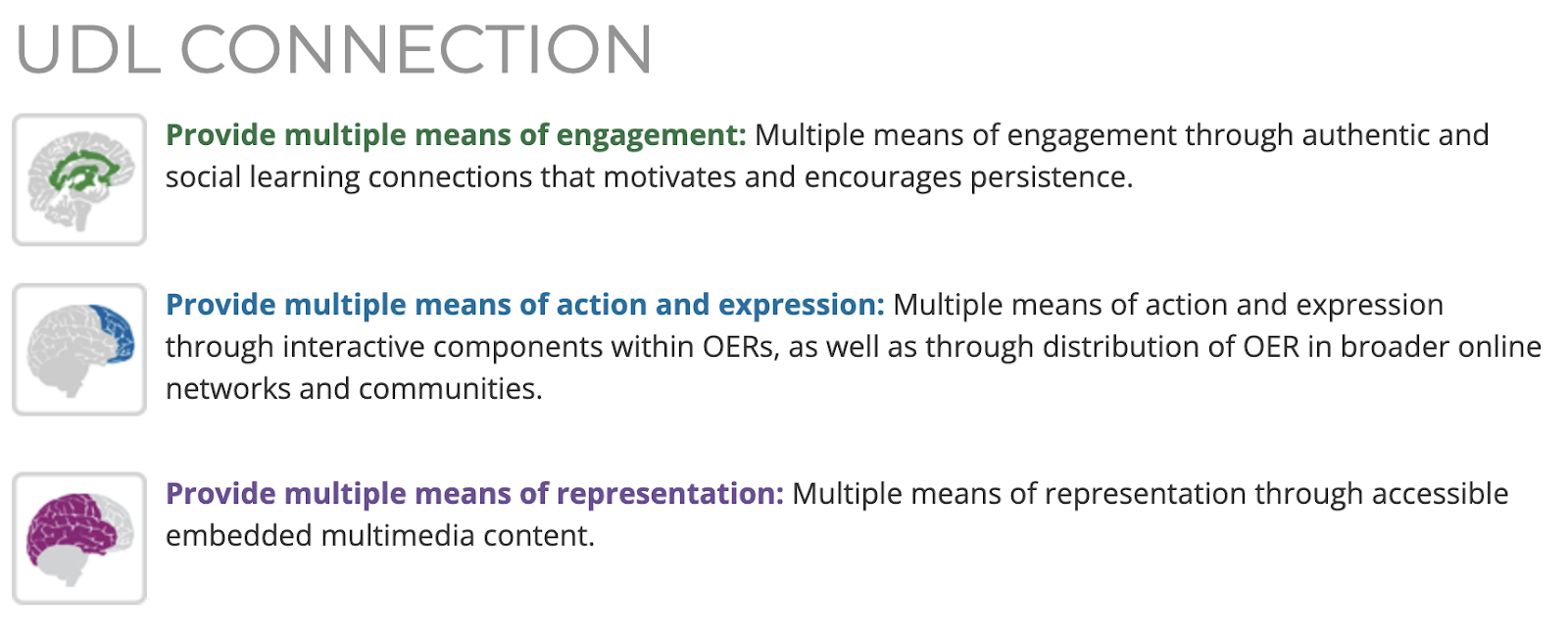 UDL Connection