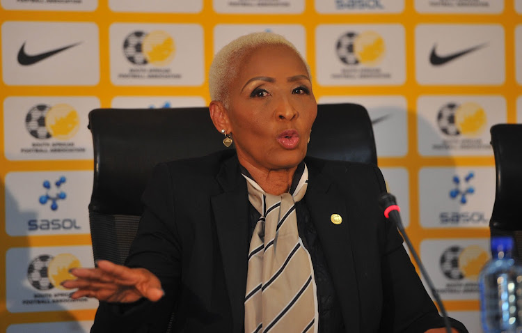 Safa vice-president Ria Ledwaba. Picture: Sydney Mahlangu/BackpagePix