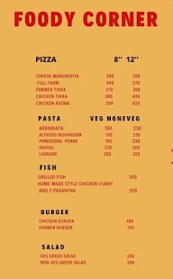 Raja Food Corner menu 1