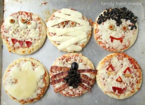 Fun Halloween Pizza Ideas