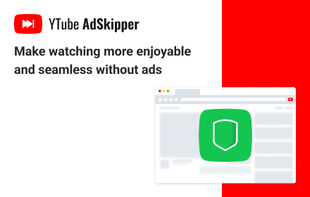 YTube AdSkipper - Ad-Free YouTube small promo image