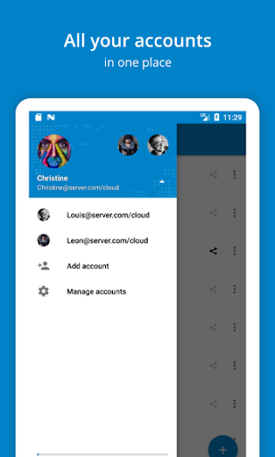 Screenshot Nextcloud