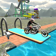 Water Slide Bike DownHill Hero Racing 1.1 Icon