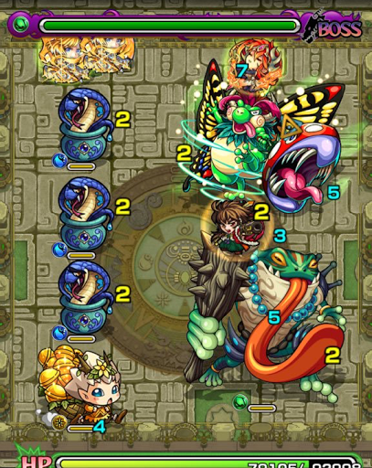 モンスト 樹縛の神殿 修羅場 適正キャラと簡単な攻略方法 モンスト攻略wiki