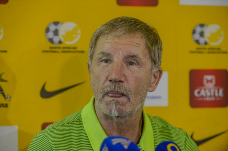 Bafana Bafana head coach Stuart Baxter.