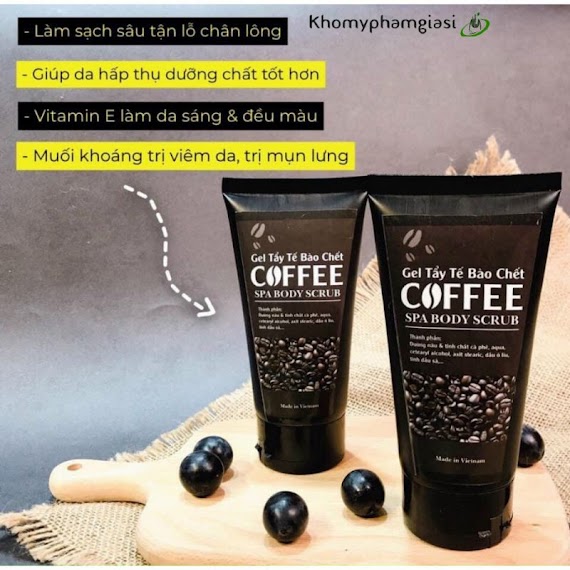 Gel Tẩy Tế Bào Chết Body Cafe, Tẩy Da Chết Cafe 150Ml