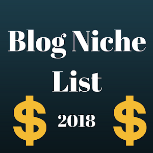 Blog Niche List #01 1.0 Icon