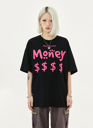 Title 2, Mens Letter Design Short Sleeve T-shirt Cotton...