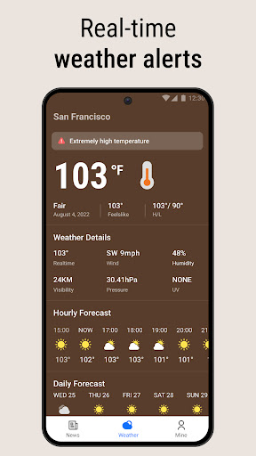 Screenshot Local Weather & News - Radar