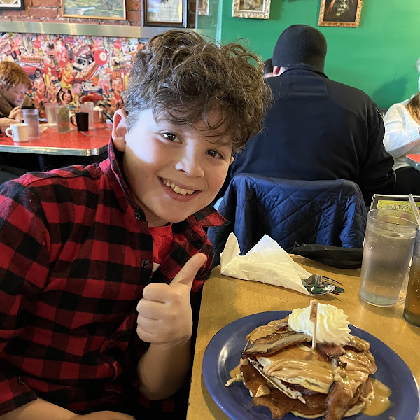 Gluten-Free Pancakes at The Friendly Toast