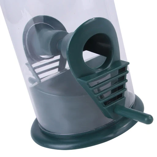 Pet Bird Feeder Outdoor Hanging Pet Food Dispenser Multiple Holes Bird Feeder Automatic Foot Feeding Tool for Flying Ani