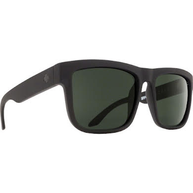 SPY  DISCORD Sunglasses - Soft Matte Black Happy Gray Green Lenses