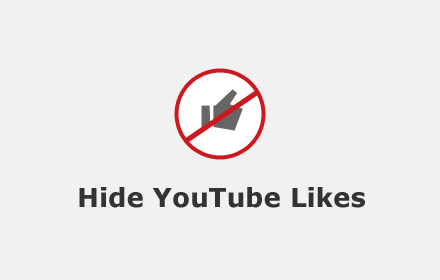 Hide YouTube Likes Preview image 0