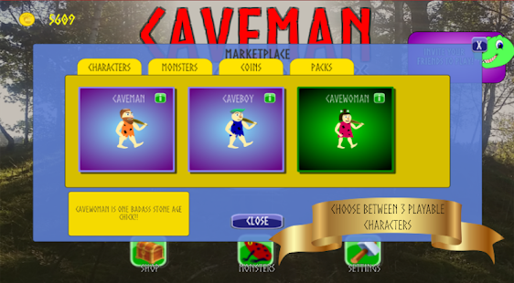 Caveman: Running with Dinosaurs(圖3)-速報App