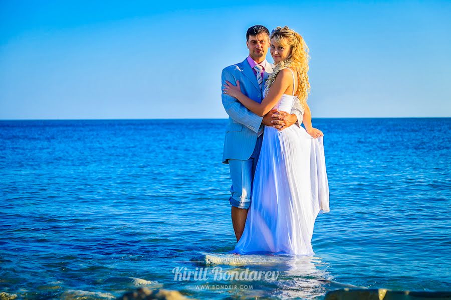 Fotógrafo de casamento Kirill Bondarev (bondkir). Foto de 23 de dezembro 2014