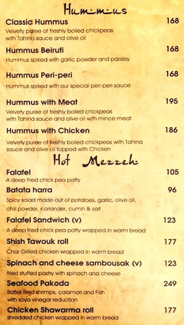 Majlis menu 