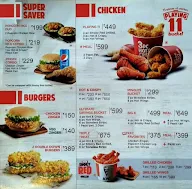 KFC menu 1