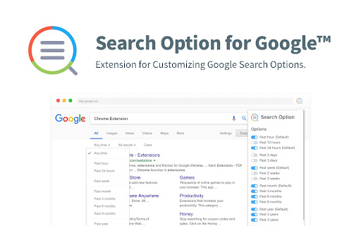 Search Option for Google