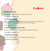 Any's Cakery menu 2