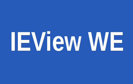 IE View WE Developer Edition Preview image 0