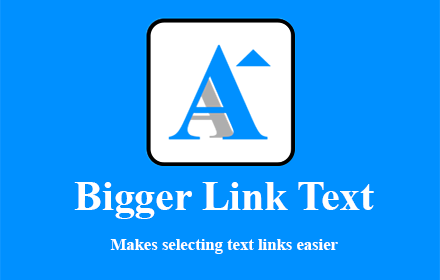 Bigger Link Text small promo image