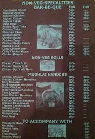 Mughal Darbar menu 5