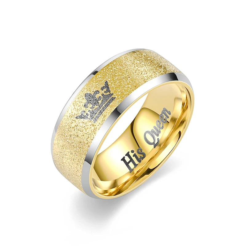Titanium stalen koppelringen, modieuze handaccessoires voor koppels. Duurzaam, stijlvol en perfect om liefde en verbondenheid te tonen.
