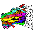 Dragons Color by Number - Animals Colorin 1.0 APK Descargar