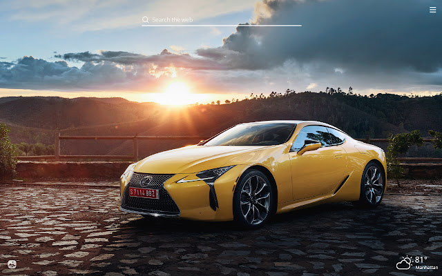 Lexus HD Wallpapers New Tab Theme