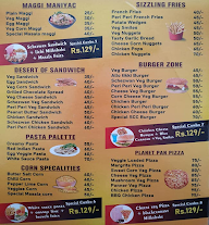 Silicon City Cafe menu 2