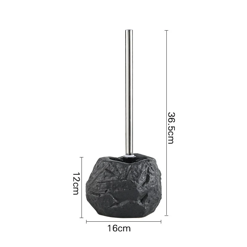 Title 5, Brosse de toilette Retro Stone créative pour sa...