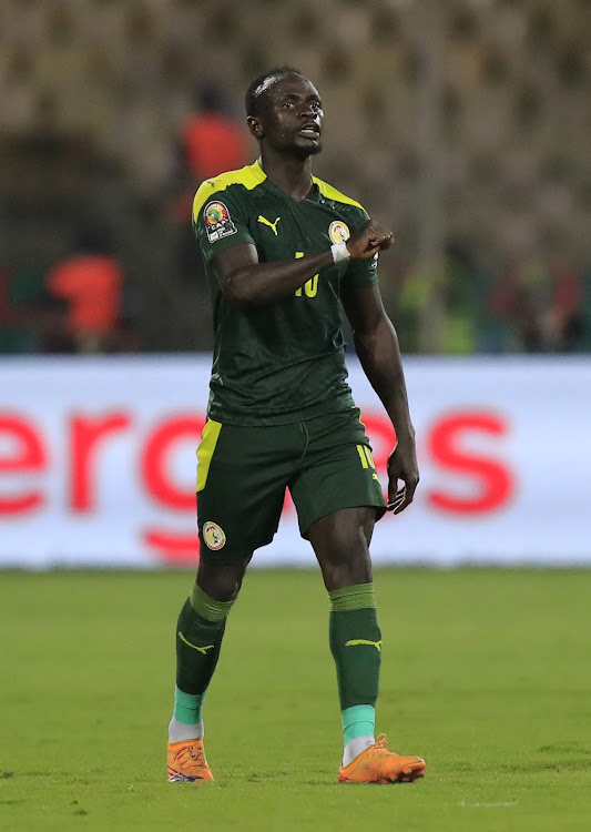 Senegal's Sadio Mane celebrates during a past match