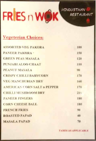 Hindustan Restaurant & Bar menu 3