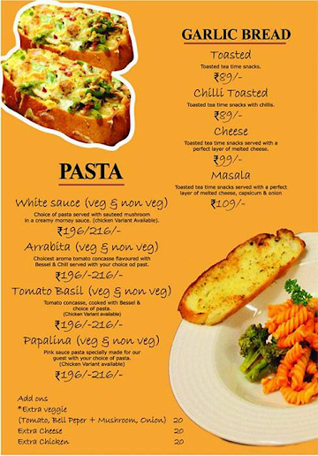 Tpot Cafe menu 