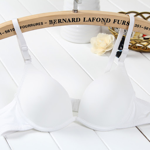 Title 9, Glossy Push Up Bra Single Breasted Thin Adjusta...