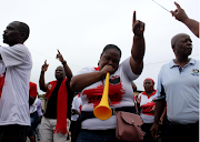 Prince Mshiyeni Memorial Hospital workers including doctors, nurses, general workers and laundry staff picketed outside the hospital.