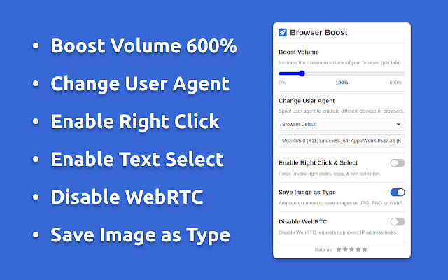 BB- WebRTC Network Limiter, Force Enable Copy