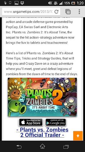 Guide Plants V Zombie 2 New