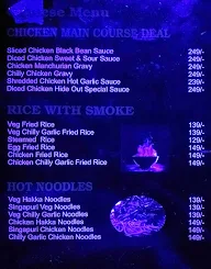 Hideout Cafe & Lounge menu 8