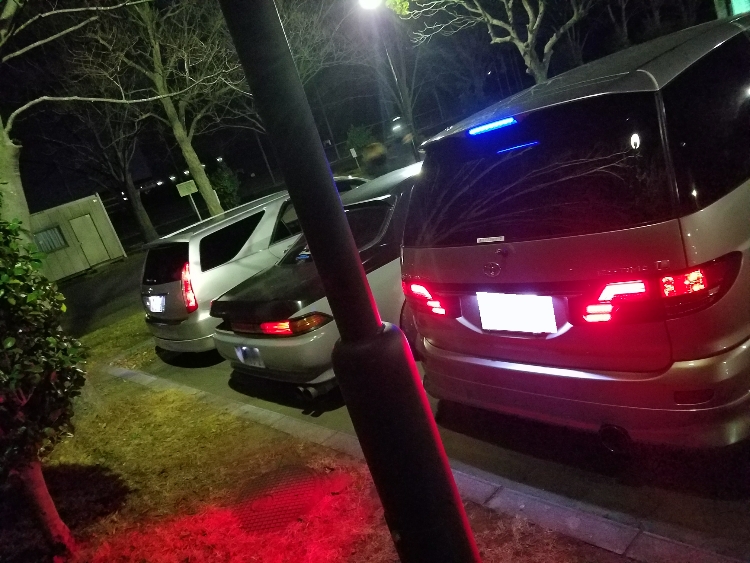 エスティマLのLEDテールランプに関するカスタム事例の投稿画像1枚目