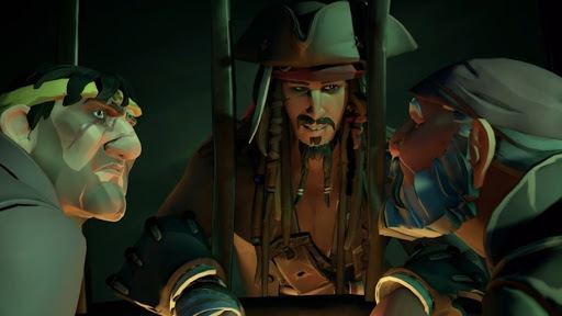 Sea of Thieves is a first-person multiplayer action-adventure game in which players cooperate with each other to explore an open world via a pirate ship.
