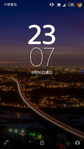 Xperien主題：夜眺