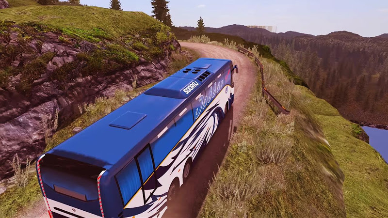 Скриншот Bus Simulator Uphill 3D:Ultimate Coach Bus Game