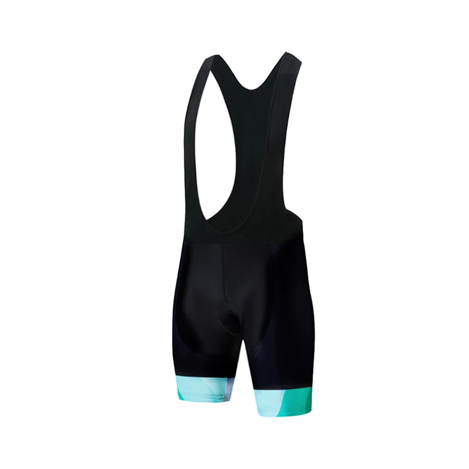 Breathable Men's Short Sleeve Shirt Bike Bib Shorts
